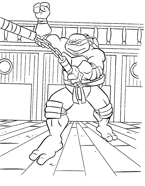 Kids-n-fun.com | Coloring page Ninja Turtles Ninja Turtles